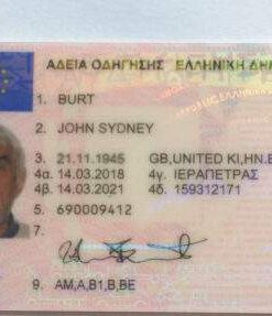 Buy Real Driving License of Greece