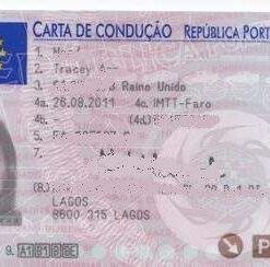 Buy Real Driving License of Portugal