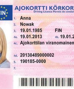 Buy Fake Driver’s License of Finland