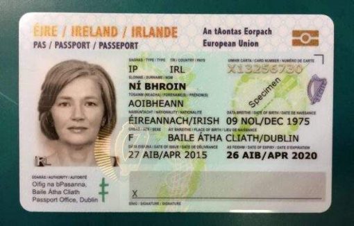 Buy Fake ID Card of Ireland