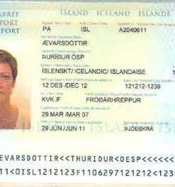 Buy Fake ID Card of Iceland